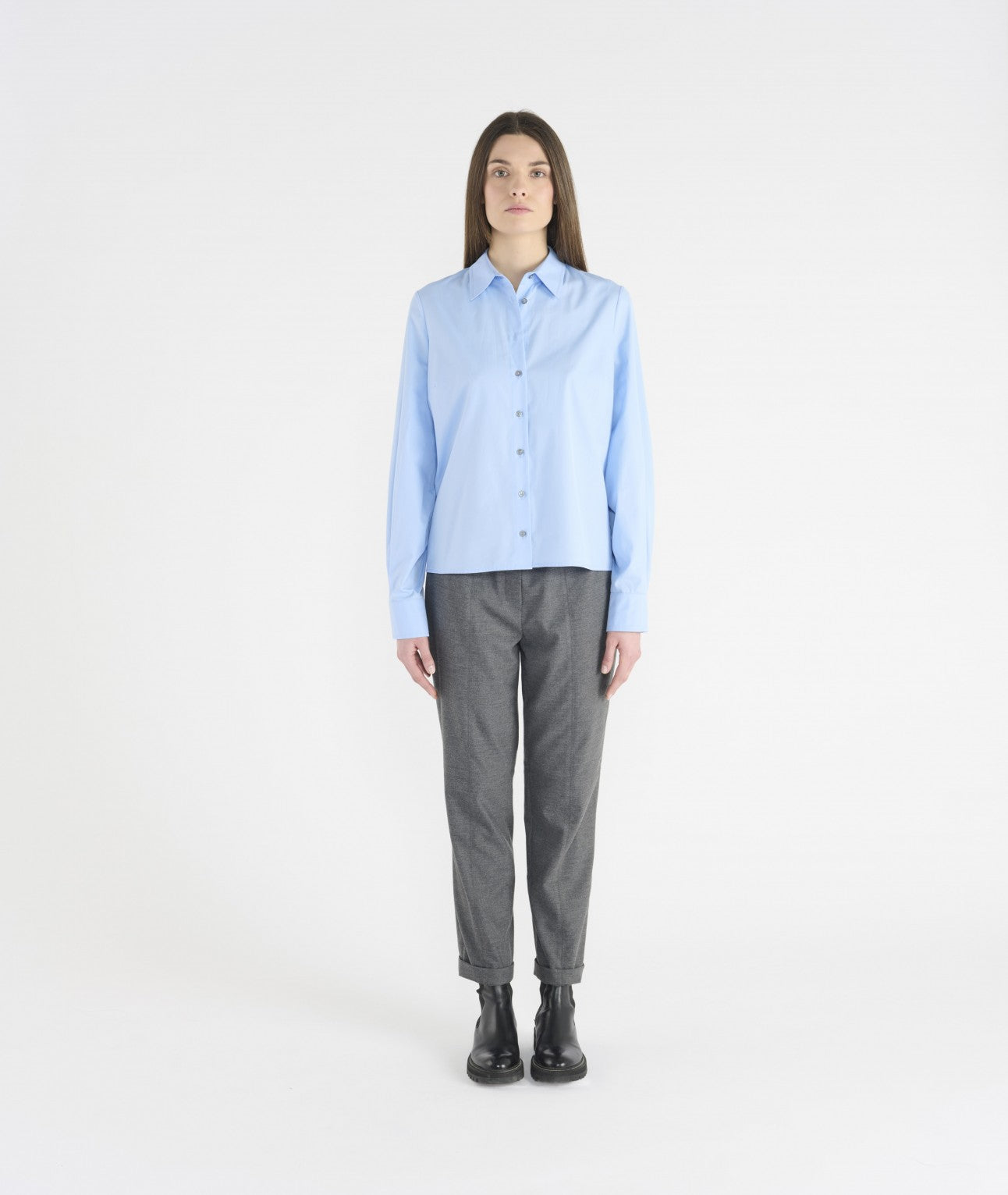 Chemise Hana San bleu