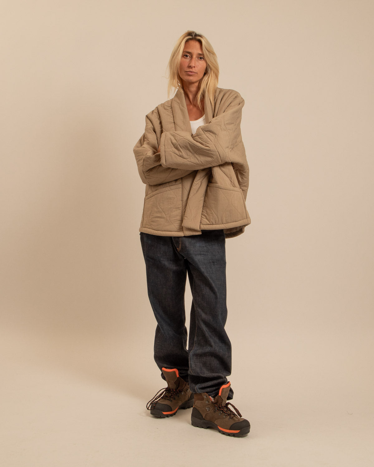 Veste Aokyanos Chicago nylon beige