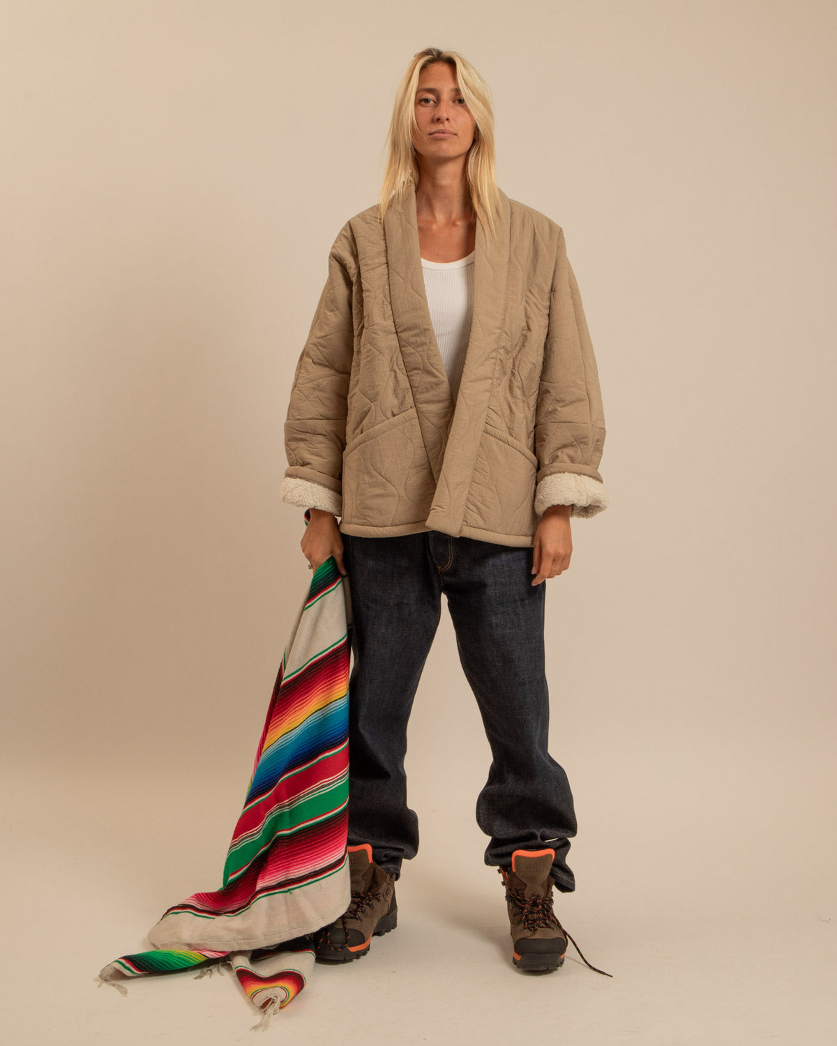 Veste Aokyanos Chicago nylon beige