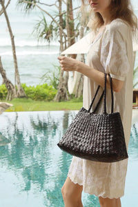 Sac Dragon Santa Croce Big Dark Brown