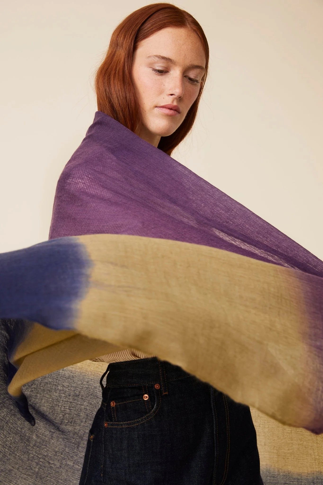 Foulard Moismont N°757 Plum