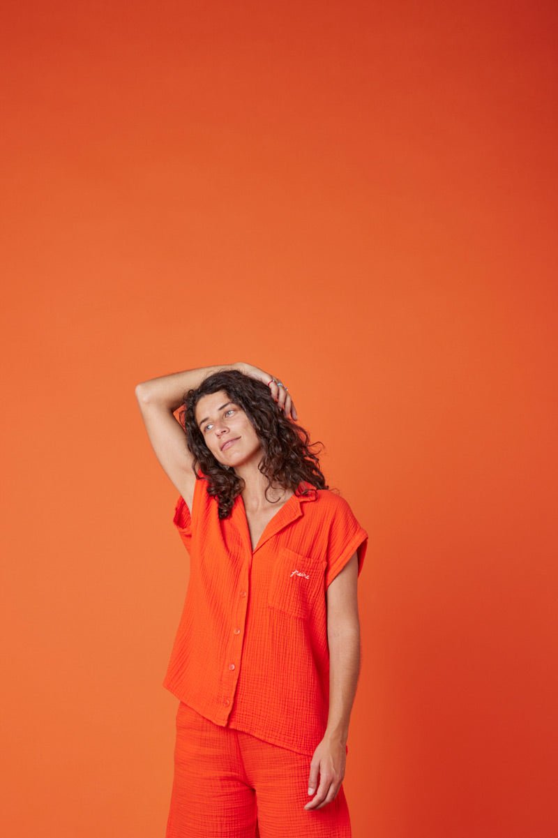 Chemise Graine orange - Tandem