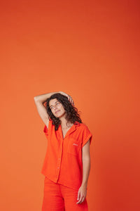 Chemise Graine orange - Tandem