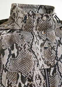 Identify oversized rain coat