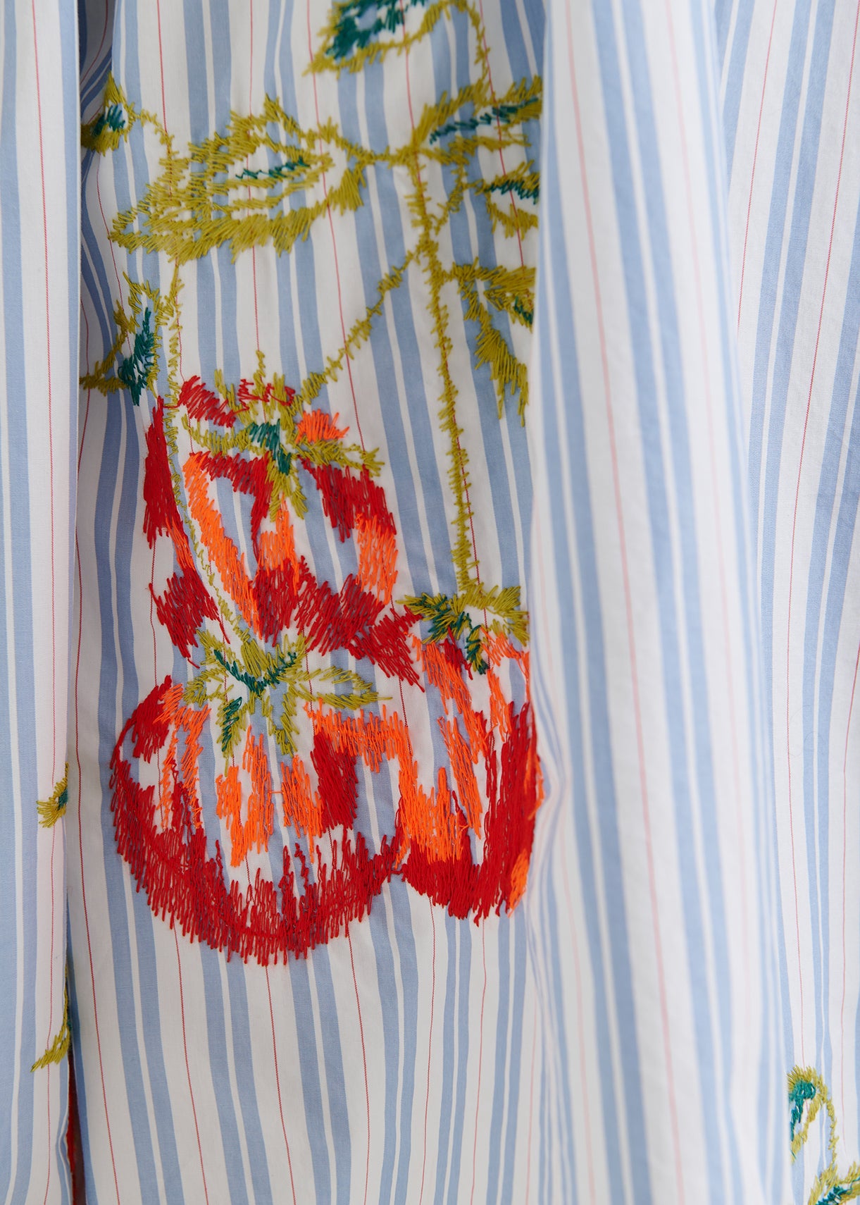 Ihandstand striped top