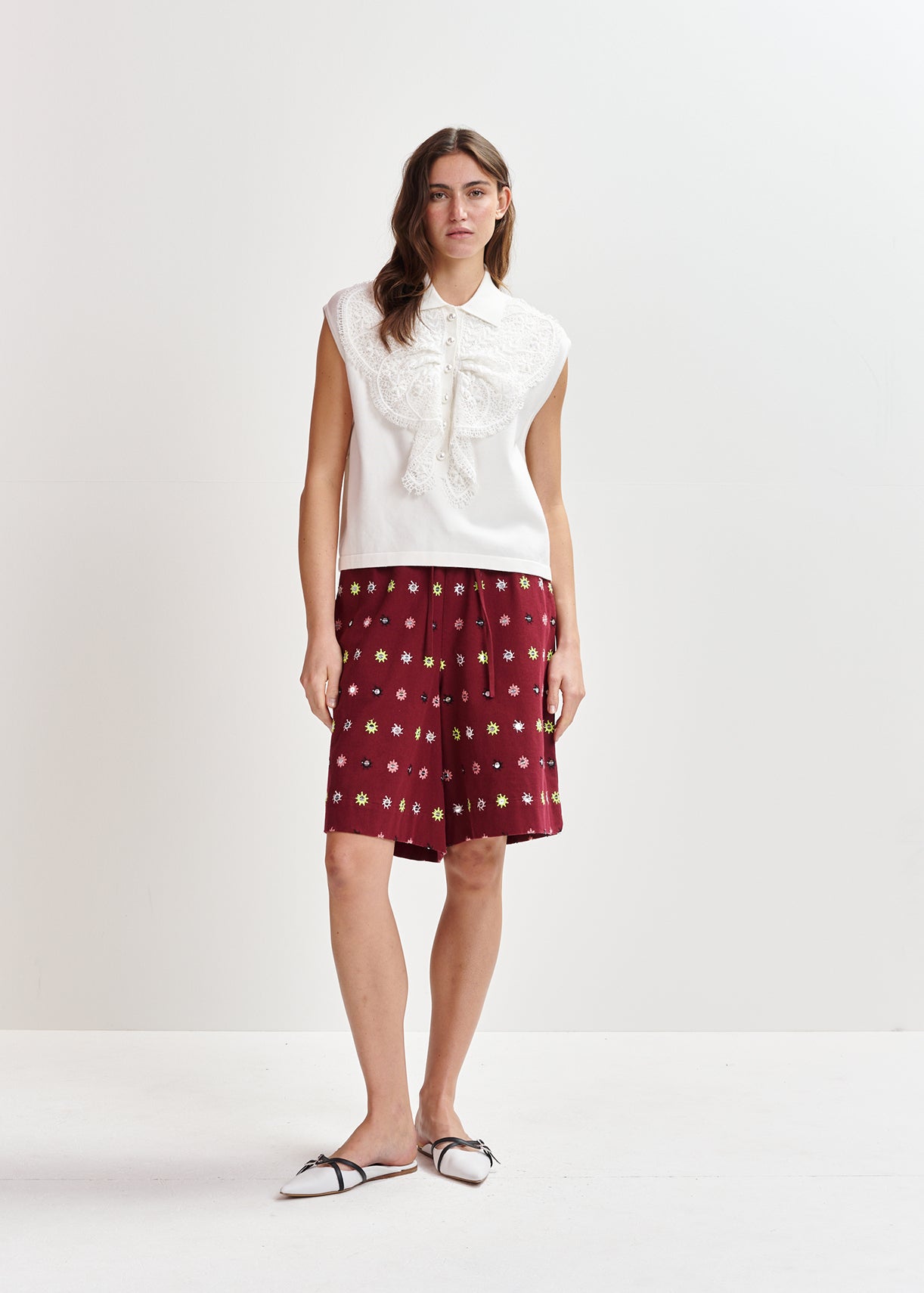 Ihelly polo with lace
