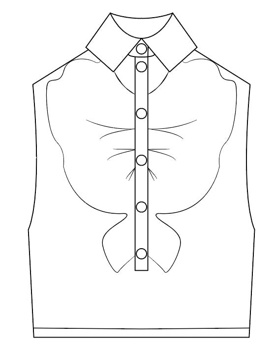 Ihelly polo with lace