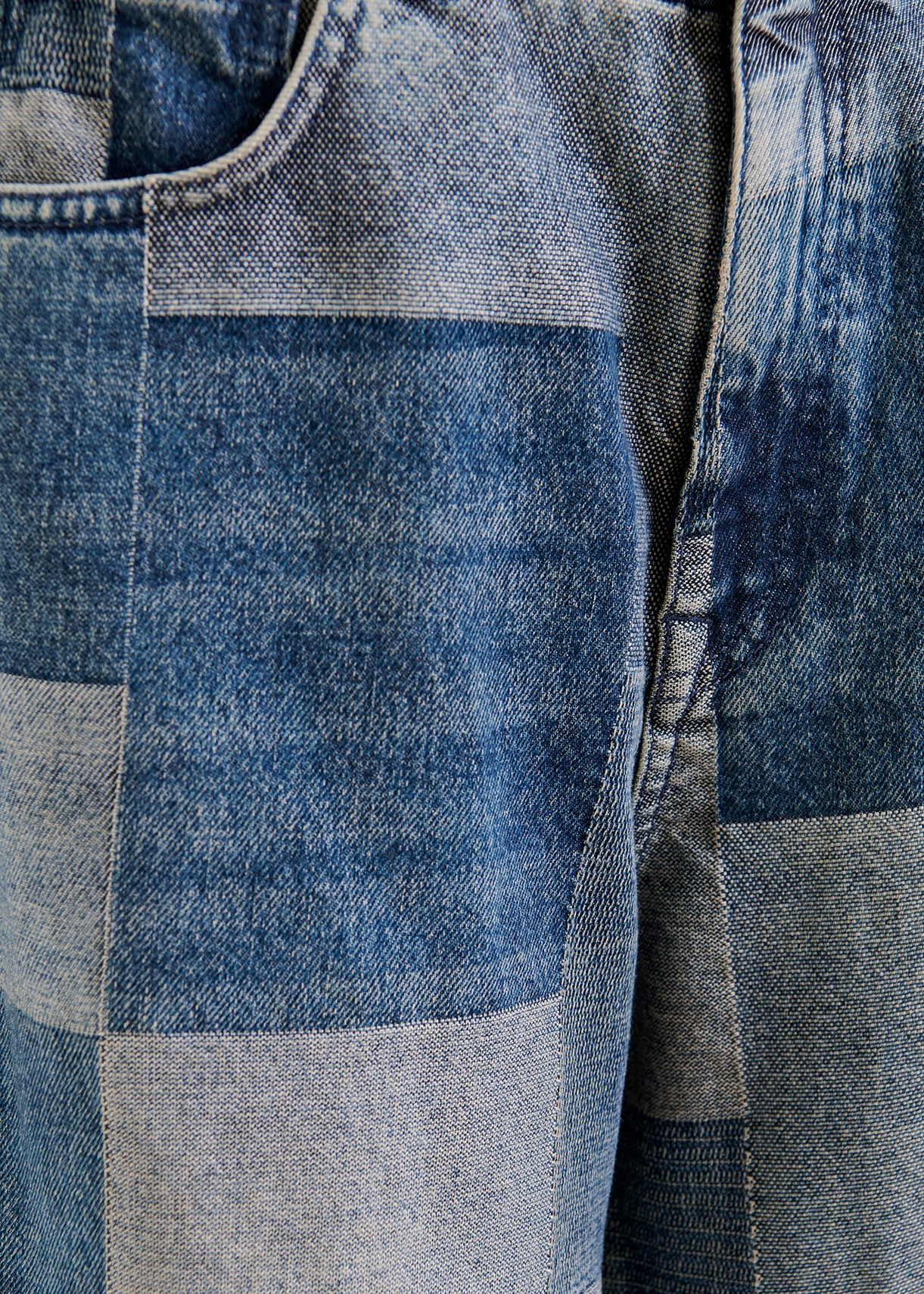 Ijeans patchwork jeans