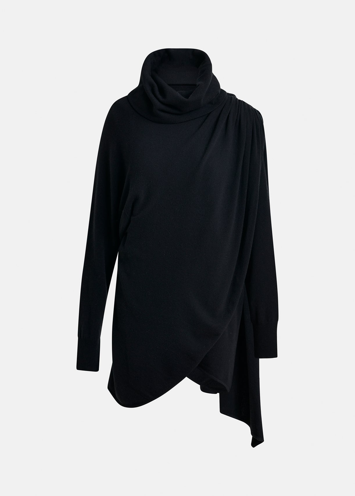 Illow knitted dress with scarf