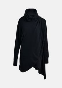 Illow knitted dress with scarf