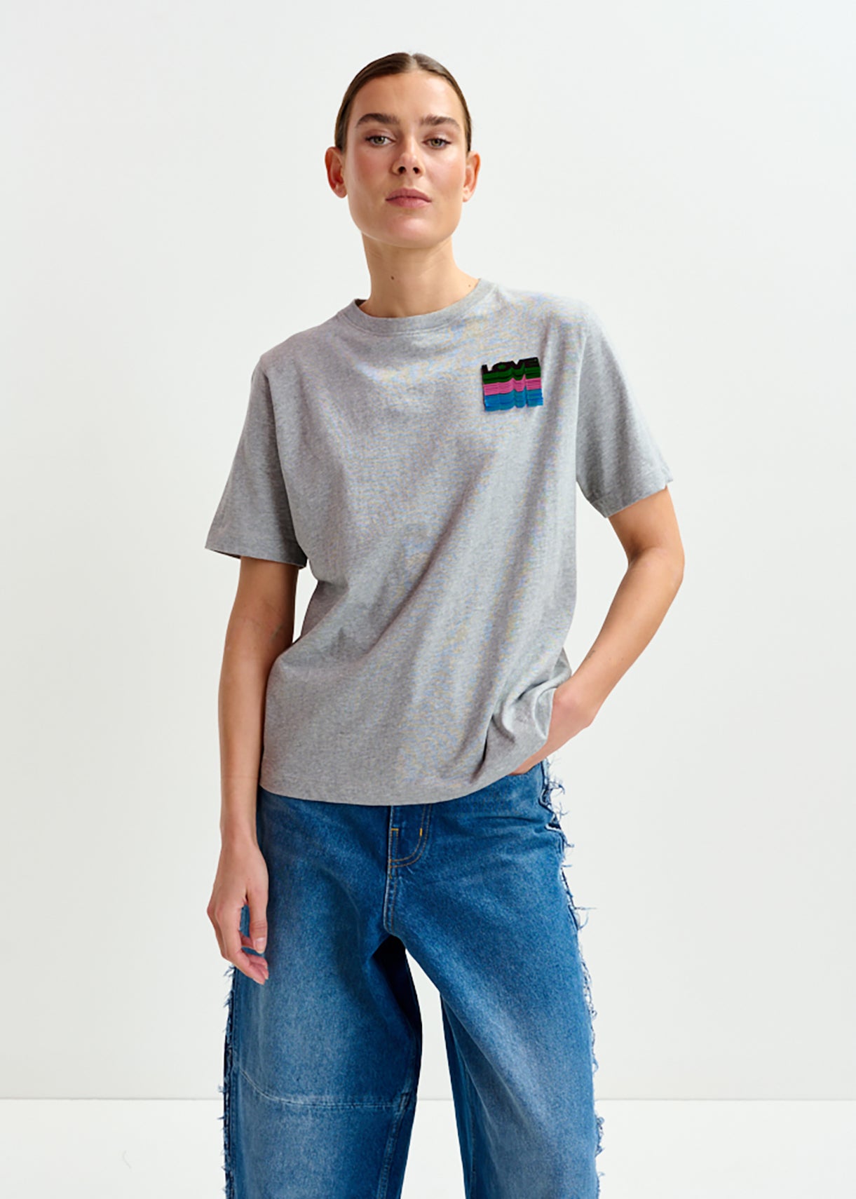 Imaster embroidered t-shirt