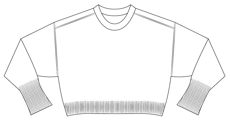 Impossible1 embroidered knit