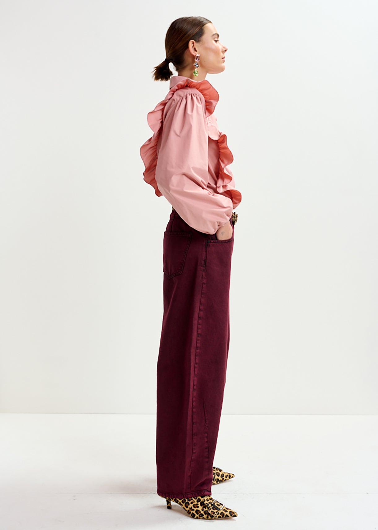 Impressive overdye jeans