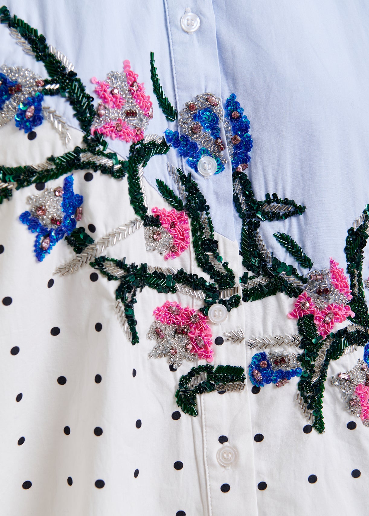 Independence embellished shirt