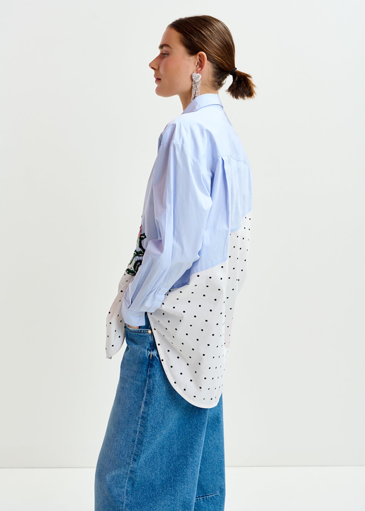 Independence embellished shirt