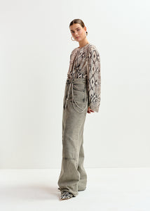 Inemy balloon sleeve top