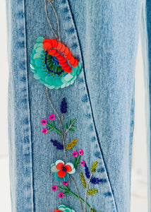 Innecticut sequin denim jeans