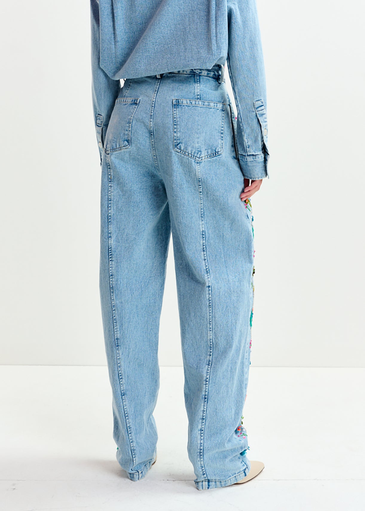 Innecticut sequin denim jeans