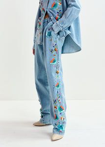 Innecticut sequin denim jeans