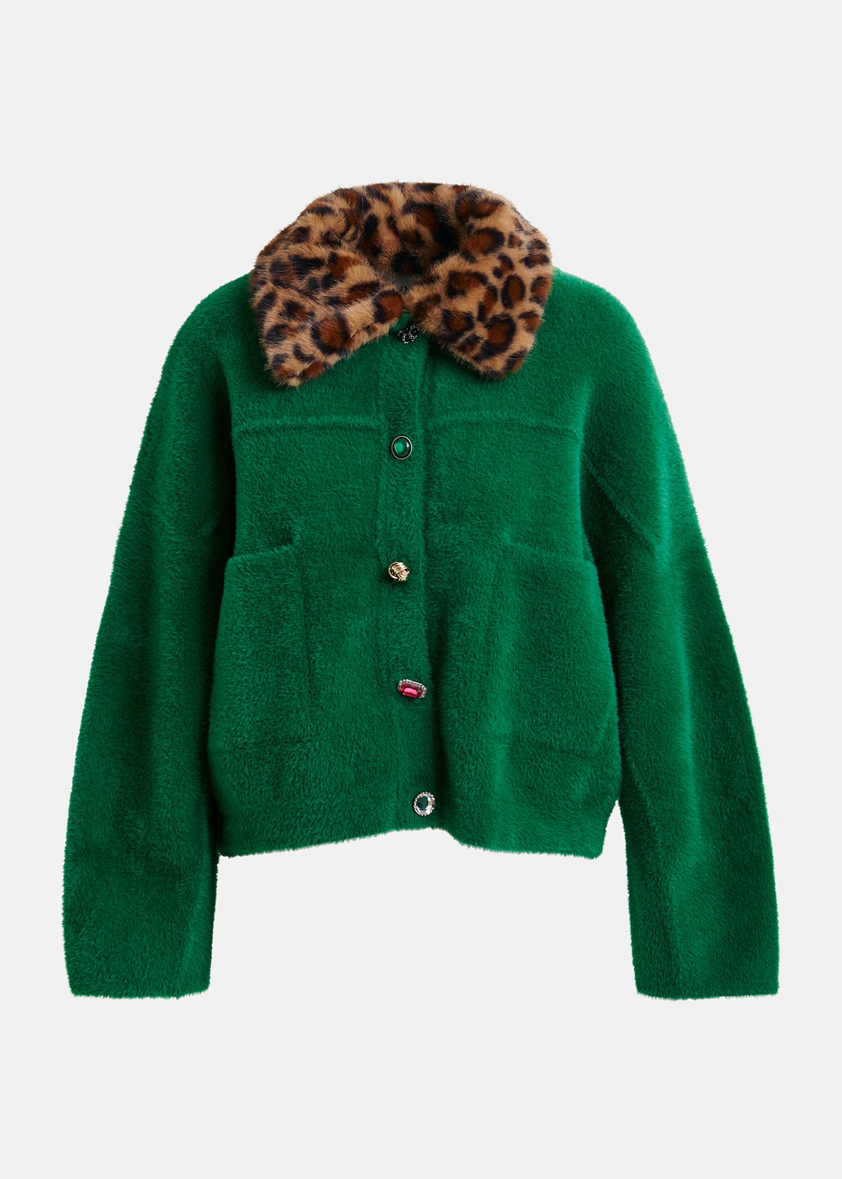 Intention jacket with collar
