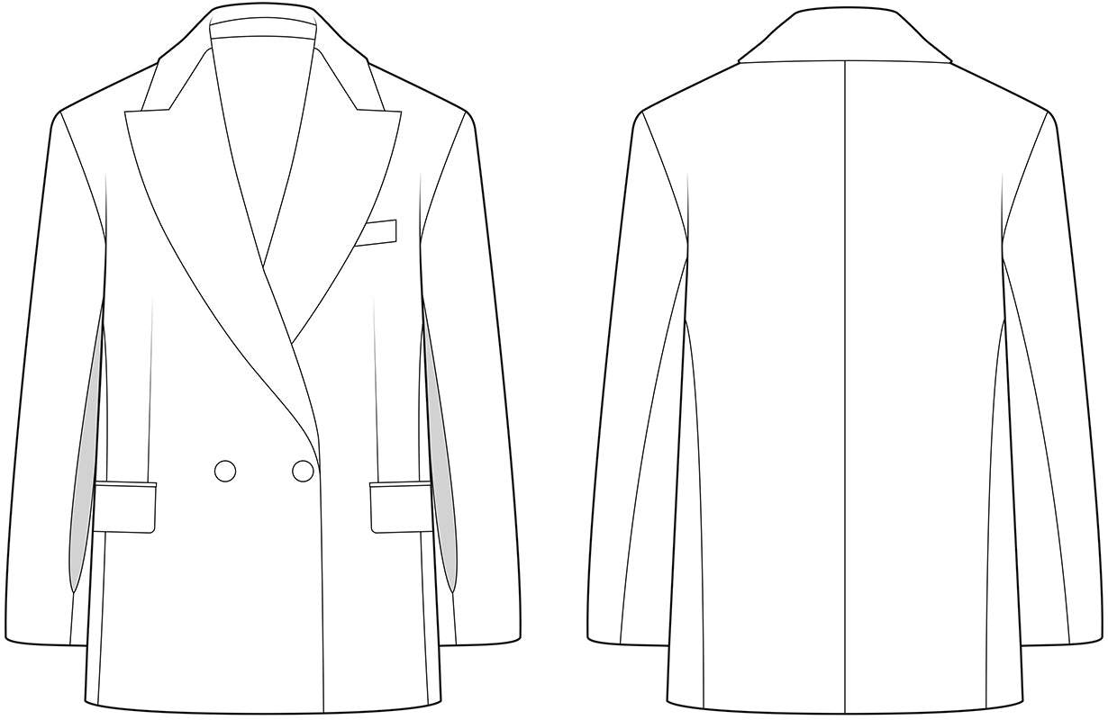 Ipursuit oversized blazer