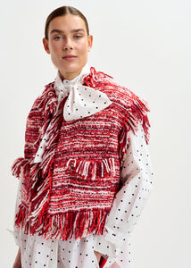 Ishani fringed gilet