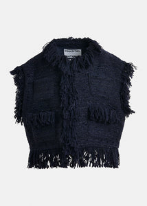 Ishani fringed gilet