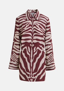 Isniper shirt mini dress