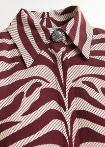 Isniper shirt mini dress