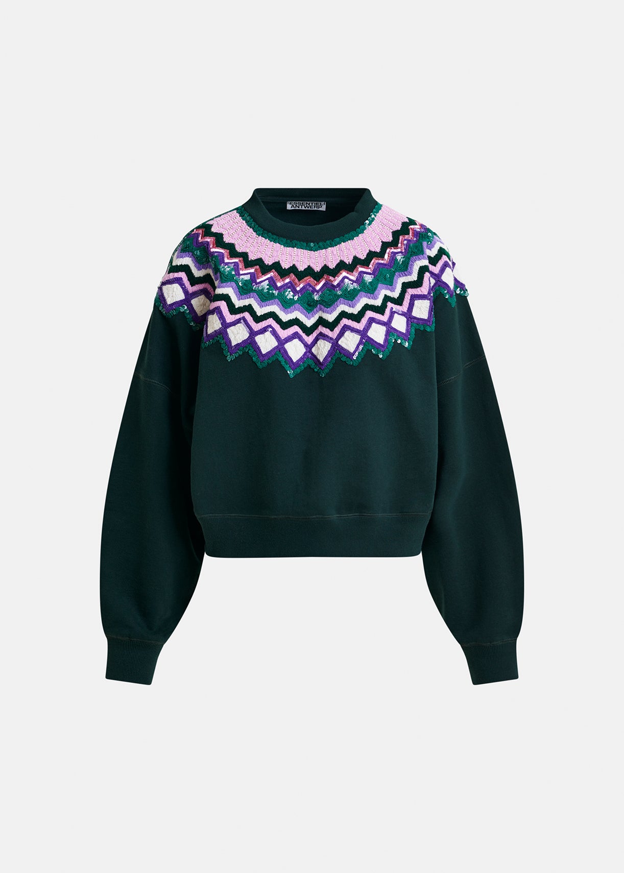Issu embroidered sweatshirt