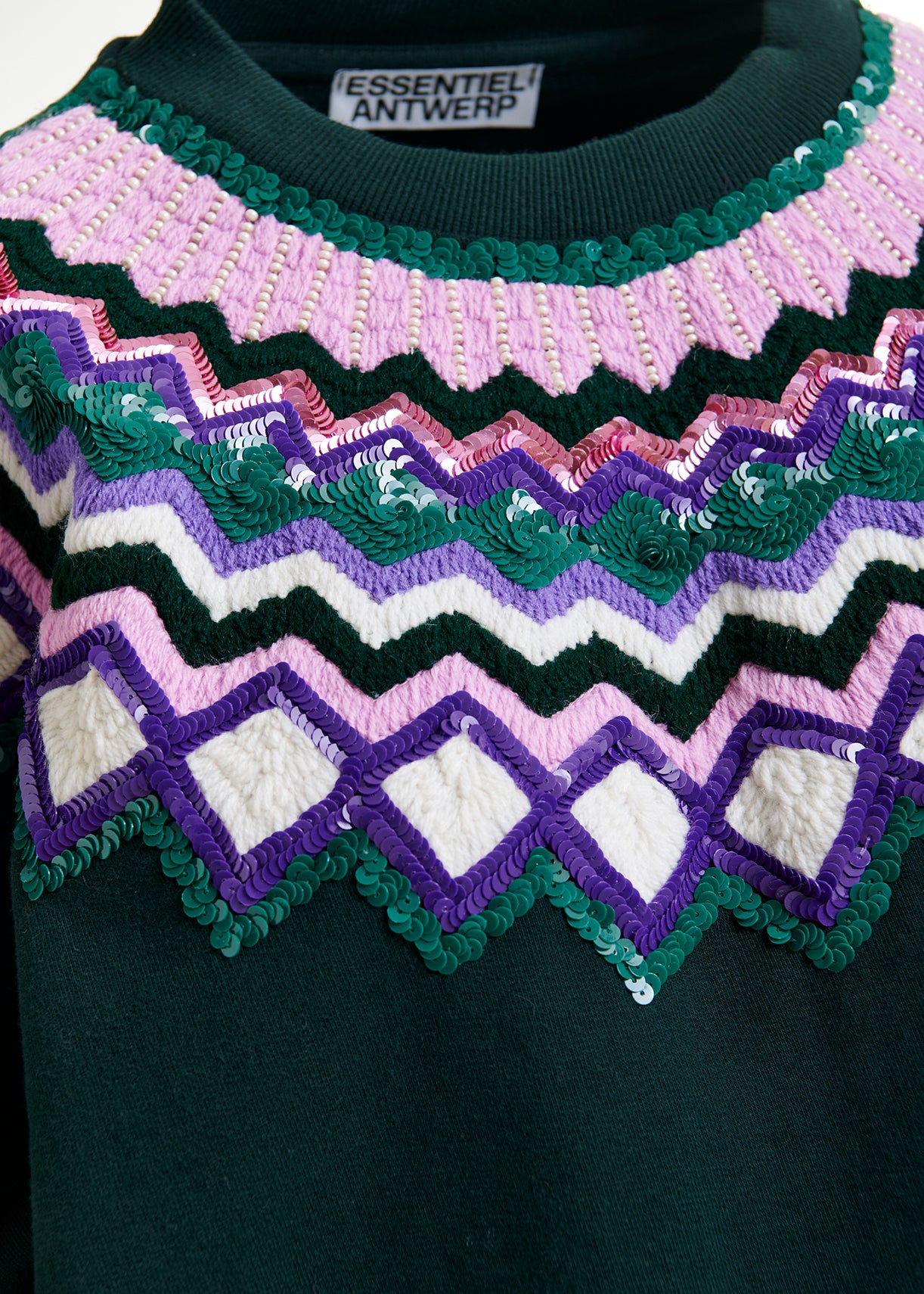 Issu embroidered sweatshirt