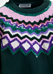 Issu embroidered sweatshirt