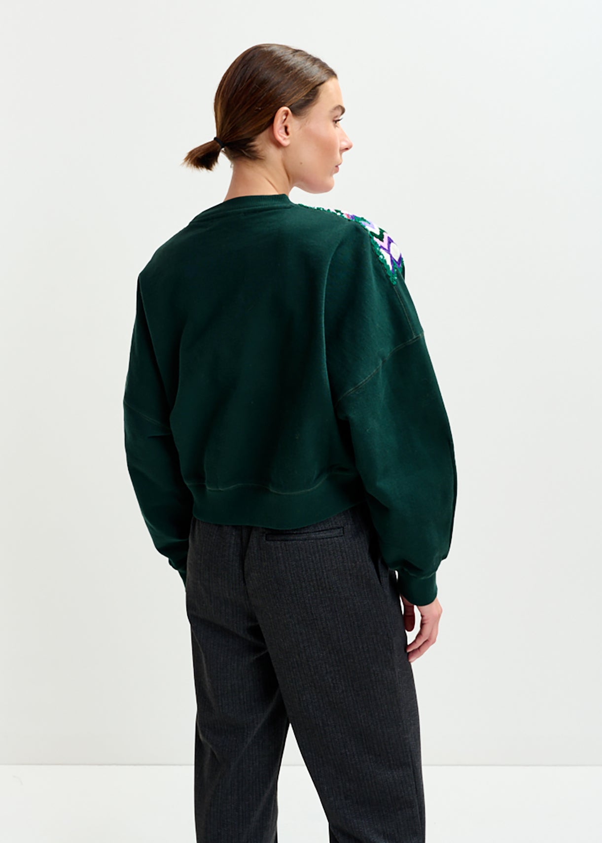 Issu embroidered sweatshirt