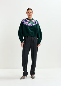 Issu embroidered sweatshirt