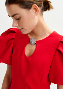 Iwalk puff sleeve minidress