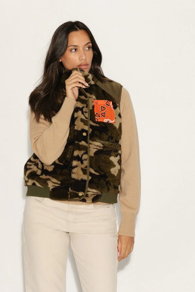 Veste One Tee Erika camouflage