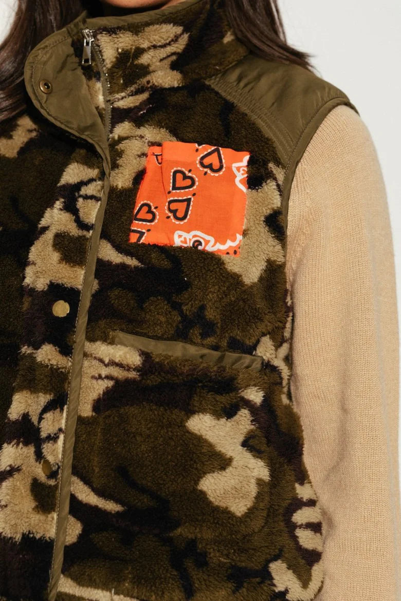 Veste One Tee Erika camouflage