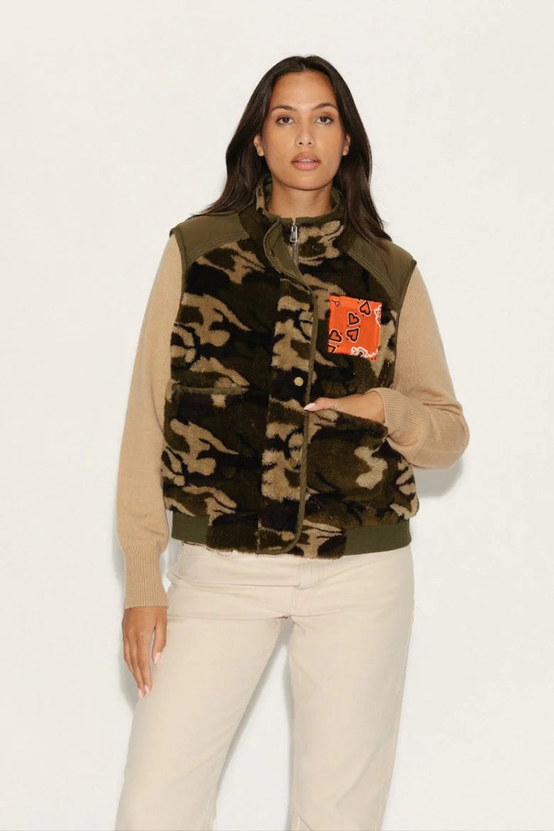 Veste One Tee Erika camouflage