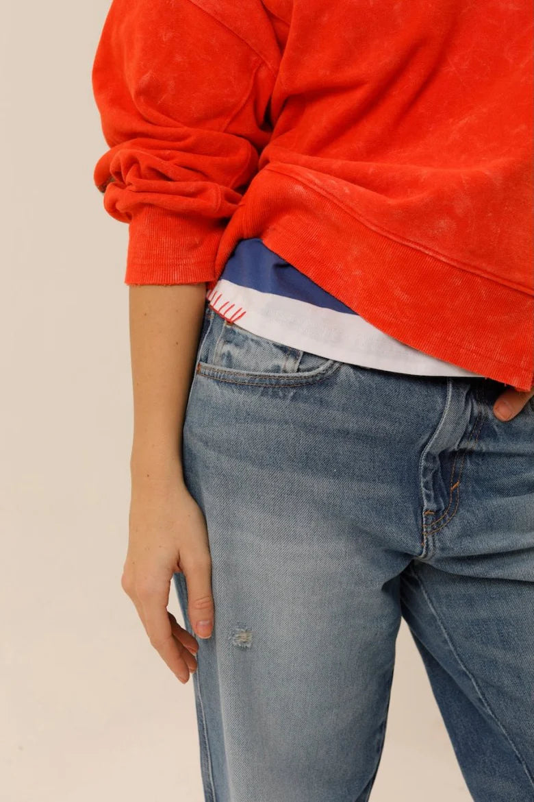 Sweat One Tee Dany rouge