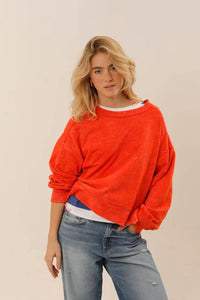 Sweat One Tee Dany rouge