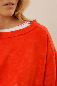 Sweat One Tee Dany rouge