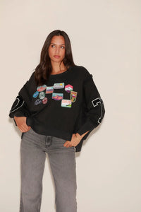 Sweat One Tee Dany noir