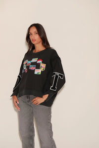Sweat One Tee Dany noir