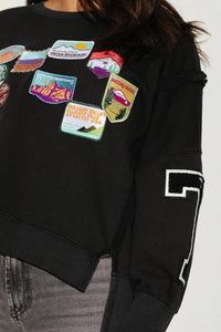 Sweat One Tee Dany noir