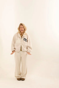Veste One Tee Sherpa Rebecca ivoire