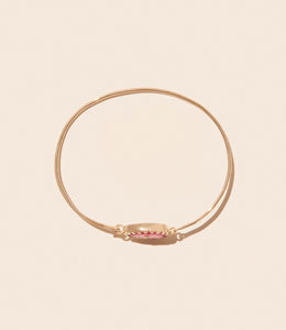 Bracelet Pascale Monvoisin Orso rubis - Tandem