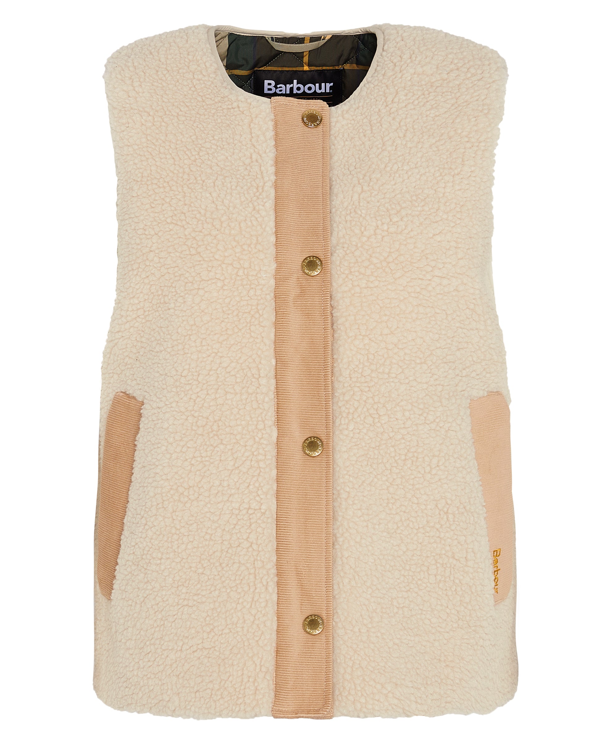 Gilet Barbour Dulsie écru