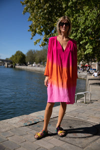 Robe Love and let dye Formentera pink