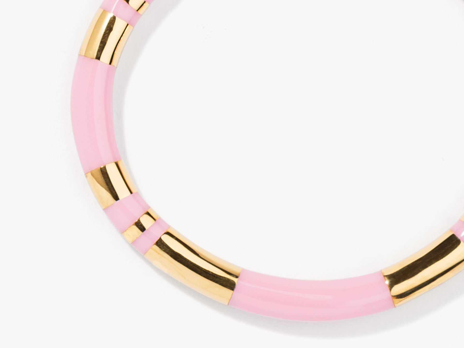 Bracelet Aurélie Bidermann Positano Pink