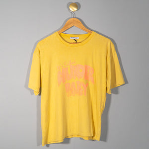 T-shirt Brewster Tarentino Murder Baby jaune